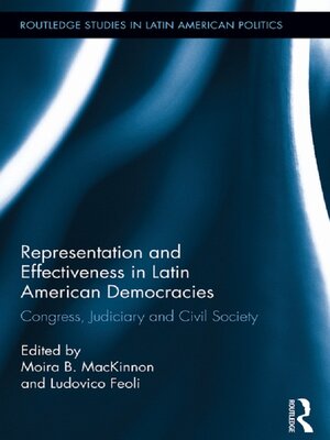 cover image of Representation and Effectiveness in Latin American Democracies